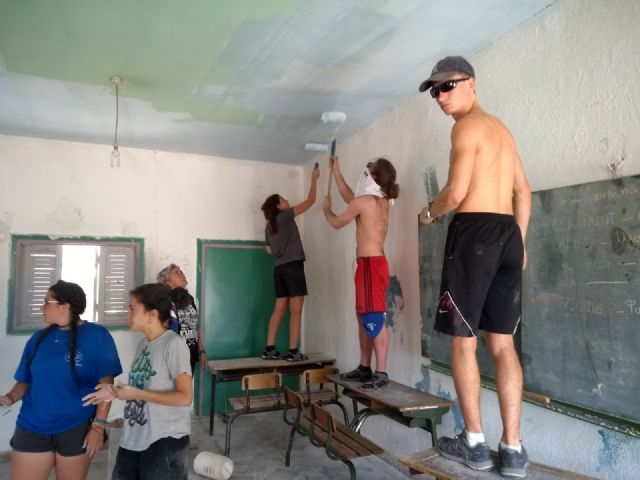 Scouts lorquinos participan en la construcción de un parque infantil en un voluntariado internacional en Marruecos. - 5, Foto 5