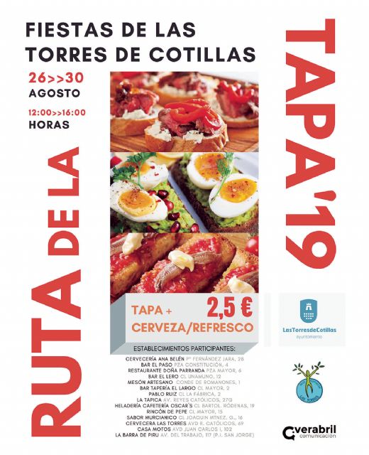 14 establecimientos participarán en la ruta de la tapa de las fiestas 2019 - 2, Foto 2