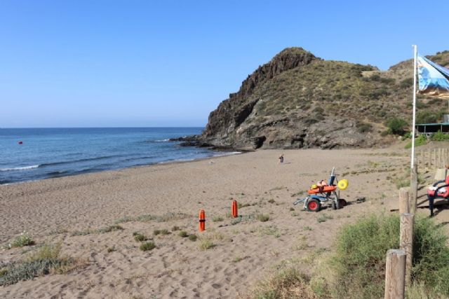 El Servicio de Emergencias Municipal y Protección Civil ha atendido, del 1 de julio al 9 de agosto, 87 incidencias dentro del Plan de Salvamento en playas en el litoral lorquino - 1, Foto 1
