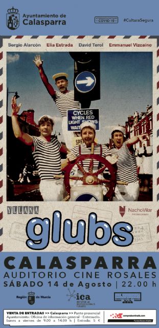 Presentada en Calasparra la obra de teatro gestual GLUBS - 1, Foto 1