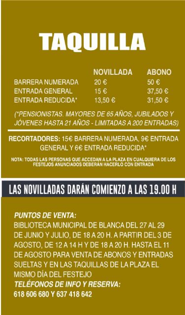 Arranca la feria taurina de Blanca con el tradicional encierro declarado de Interés Turístico Regional - 2, Foto 2