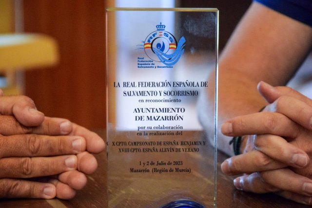 La RFSS reconoce al consistorio por su colaboracin en los Campeonatos de Espaa de Salvamento y Socorrismo celebrados en julio, Foto 2