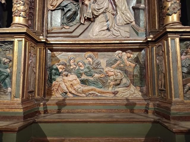 El catedrático Álvaro Pascual Chenel elogia la calidad artística del retablo de San Ildefonso en Totana, Foto 3