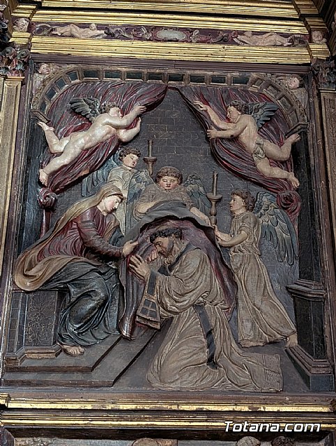El catedrático Álvaro Pascual Chenel elogia la calidad artística del retablo de San Ildefonso en Totana, Foto 6