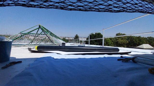 El CFIE de El Palmar moderniza sus infraestructuras con la renovación integral de la cubierta y los lucernarios - 3, Foto 3