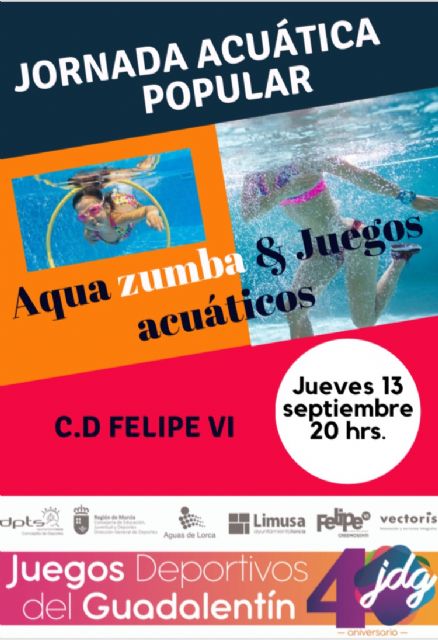 Lunes Saludable en Coy, Jugando al Atletismo en la Calle y Aquazumba, platos fuertes de la semana en los Juegos del Guadalentín - 1, Foto 1