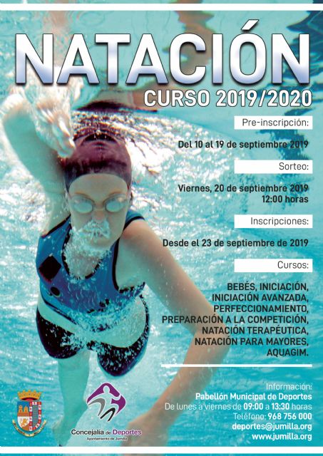 Abierto plazo de preinscripciones para los cursos de natación de la Piscina Cubierta para la temporada 2019/20 - 1, Foto 1