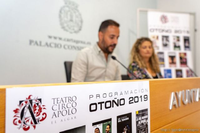 Comedia, musicales y zarzuela en el Teatro Circo Apolo de El Algar para este otoño - 1, Foto 1