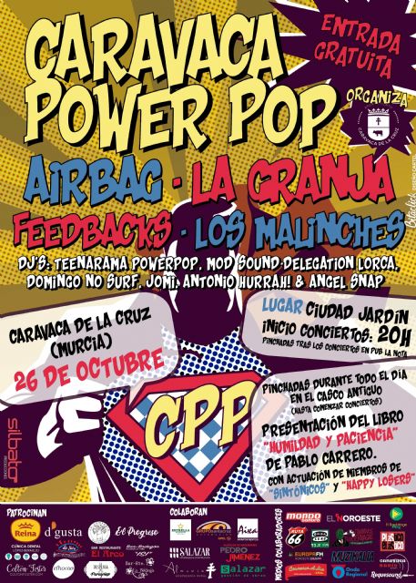 El 'Caravaca Power Pop' trae el 26 de octubre algunas de las bandas de culto de este género musical - 1, Foto 1