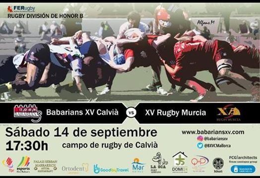 El XV Rugby Murcia inicia el próximo sábado la liga en división de honor B en Mallorca - 1, Foto 1