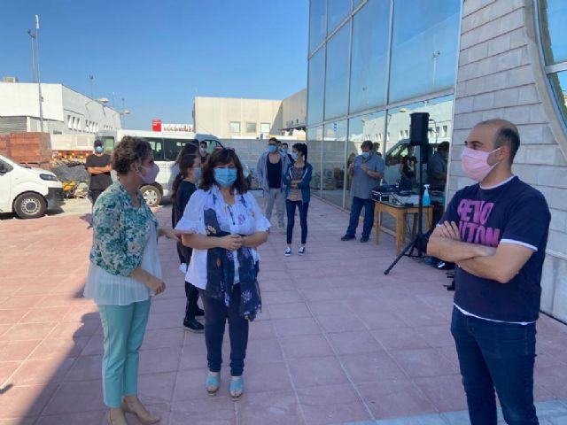 El Programa Mixto de Empleo y Formación San José 1 cuenta entre sus actuaciones con la construcción de los vestuarios del campo de fútbol 7 de San José-Los Ángeles - 1, Foto 1