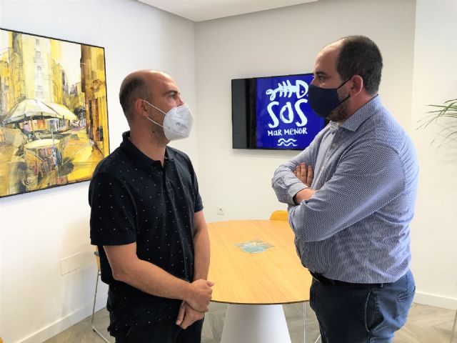 Reunión de los alcaldes de Molina de Segura y Los Alcázares sobre situación del Mar Menor - 2, Foto 2