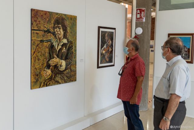 El pintor aguileño Pedro Juan Rabal inaugura dentro del Perlas a Millares la exposición ´Cartagenera´ - 1, Foto 1