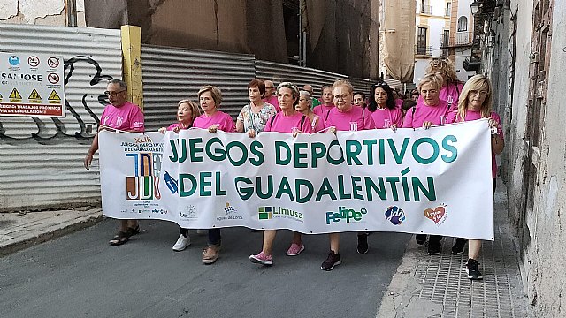Un millar de personas inauguran la 43ª edición de los Juegos Deportivos del Guadalentín en la Marcha popular andando - 4, Foto 4