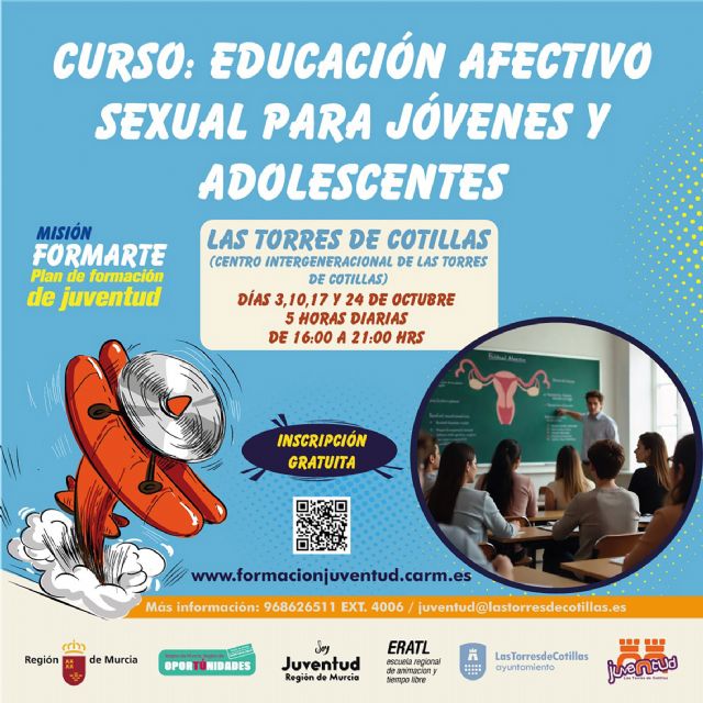 La Concejalía de Juventud programa un curso gratuito de educación afectivo-sexual para jóvenes de 16 a 30 años - 1, Foto 1