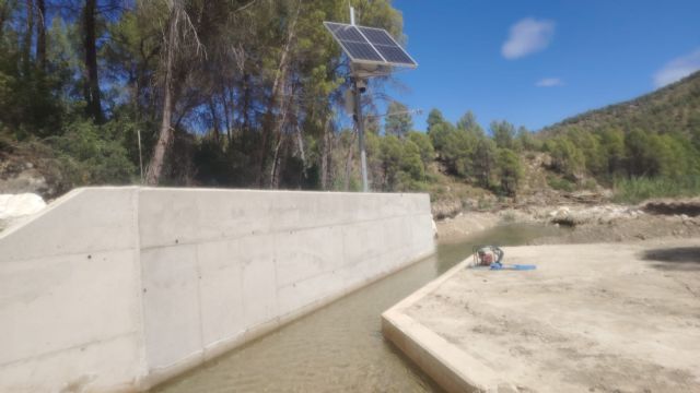 La CHS recupera el punto SAIH arrasado por la DANA en la confluencia de los ríos Taibilla y Segura - 2, Foto 2