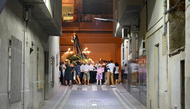 Lorquí procesiona a la Virgen del Rosario en el día de la patrona - 4, Foto 4