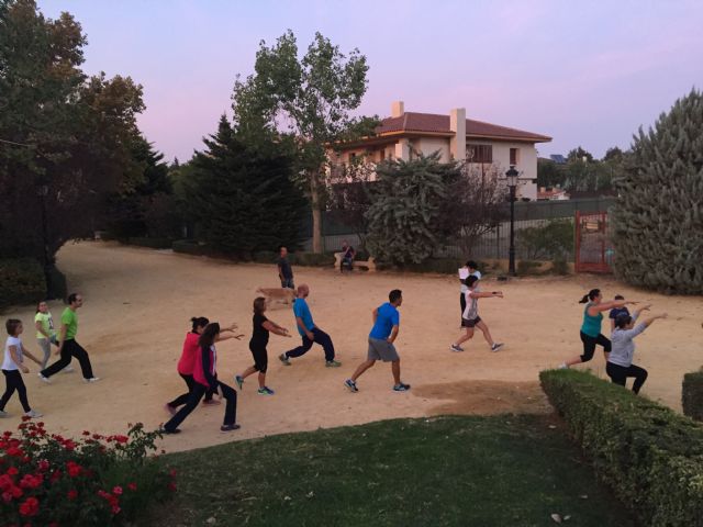 Los Lunes Saludables cierran su participación en los Juegos del Guadalentín con la sesión celebrada en las alamedas - 1, Foto 1