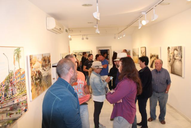 El artista Orencio Murillo obtiene el primer premio del Concurso de Pintura al aire libre Rincones de Puerto Lumbreras - 1, Foto 1