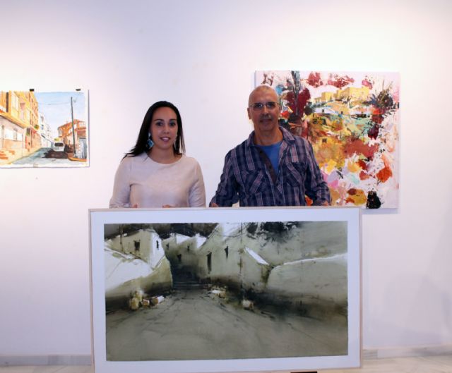 Miguel San Pedro, ganador del certamen de pintura 'Rincones de Puerto Lumbreras' 2018 - 2, Foto 2