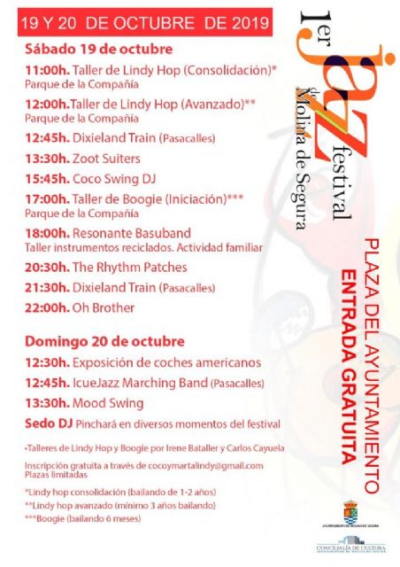 La primera edición del Jazz Festival de Molina de Segura se celebra los días 19 y 20 de octubre - 2, Foto 2