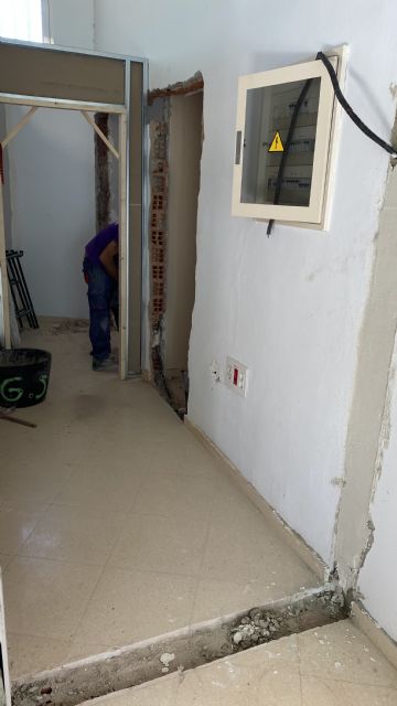 Avanzan las obras para la creación de un Centro de Día de personas con trastorno mental en Puerto Lumbreras - 1, Foto 1