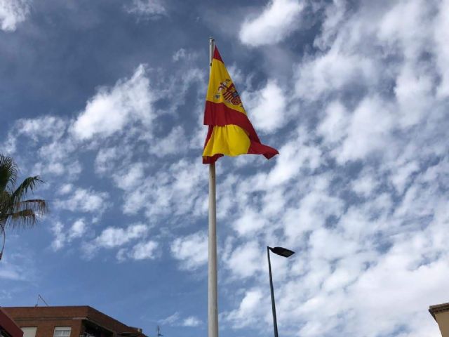 El Ayuntamiento de Lorca conmemorará el Día de la Fiesta Nacional de España el próximo martes, 12 de octubre, con la tradicional izada de bandera en la Plaza de Colón - 1, Foto 1
