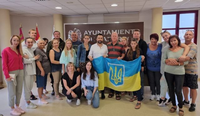 I Reunión seguimiento familias ucranianas en Mazarrón, Foto 1