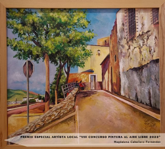 El primer premio del concurso de pintura al aire libre se lolleva Juan Gallergo de Aljucer - 1, Foto 1