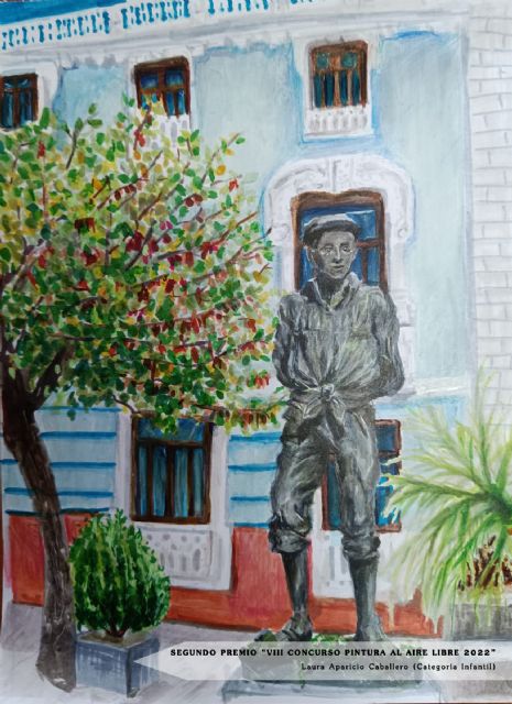 El primer premio del concurso de pintura al aire libre se lolleva Juan Gallergo de Aljucer - 5, Foto 5