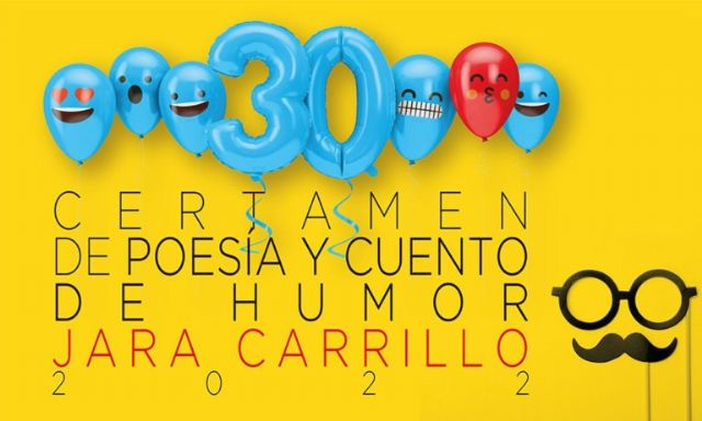 20 cuentos y 13 poesías compiten en el Certamen de Poesía y Cuento de Humor Jara Carrillo 2022 - 1, Foto 1