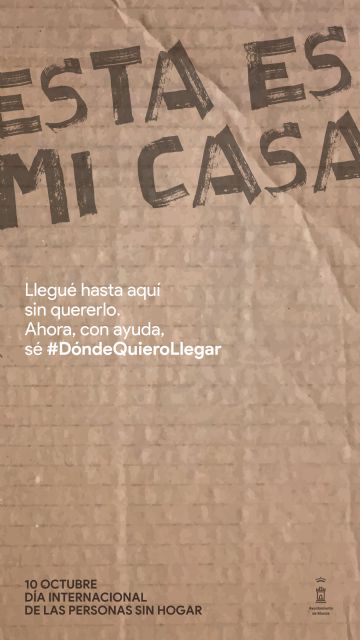 Murcia lanza una campaña en redes sociales para sensibilizar a la ciudadanía sobre la realidad de las personas sin hogar - 1, Foto 1