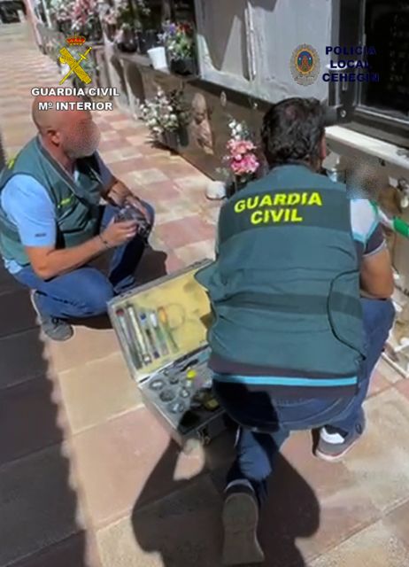 Esclarecen 80 robos cometidos en el cementerio parroquial de Cehegín - 4, Foto 4