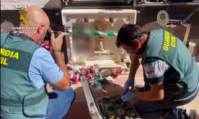 Esclarecen 80 robos cometidos en el cementerio parroquial de Cehegín - 5, Foto 5