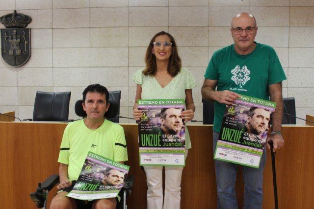 El próximo 26 de octubre se estrena en Totana el documental “El último equipo de Juancar”, del ex futbolista Juan Carlos Unzué, para recaudar fondos destinados a la investigación de la ELA, Foto 1