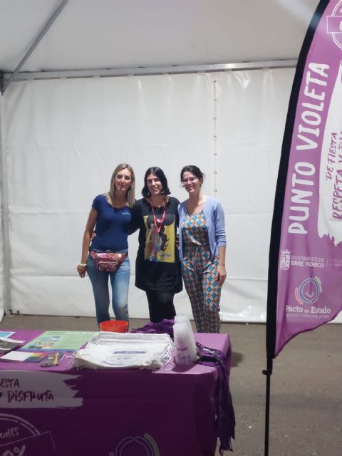 Torrepacheco instala un punto violeta durante las fiestas patronales - 2, Foto 2