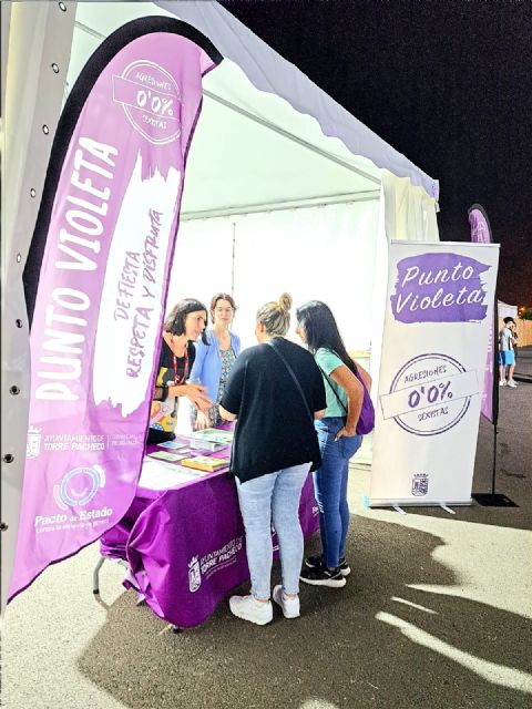 Torrepacheco instala un punto violeta durante las fiestas patronales - 4, Foto 4