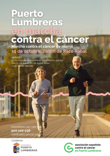 Puerto Lumbreras conmemorará el Día Internacional de la Lucha Contra el Cáncer de Mama el próximo domingo, 19 de octubre - 1, Foto 1