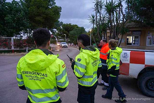 35 personas acogidas por la lluvia en Cartagena - 1, Foto 1