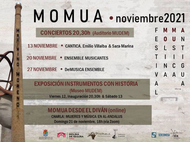 La quinta edición del Festival Molina Música Antigua, MOMUA 2021 se celebra del 13 al 28 de noviembre y rinde homenaje al Alfonso X en el 800 aniversario de su nacimiento - 2, Foto 2
