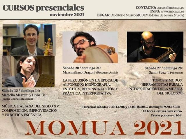 La quinta edición del Festival Molina Música Antigua, MOMUA 2021 se celebra del 13 al 28 de noviembre y rinde homenaje al Alfonso X en el 800 aniversario de su nacimiento - 3, Foto 3