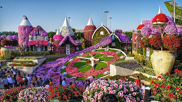 El jardín de flores más grande del mundo reabre sus puertas en Dubái - 1, Foto 1
