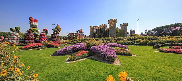 El jardín de flores más grande del mundo reabre sus puertas en Dubái - 2, Foto 2