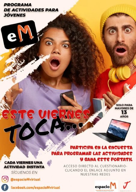 Participa eligiendo las actividades para jóvenes: ‘Este viernes toca…’ - 1, Foto 1