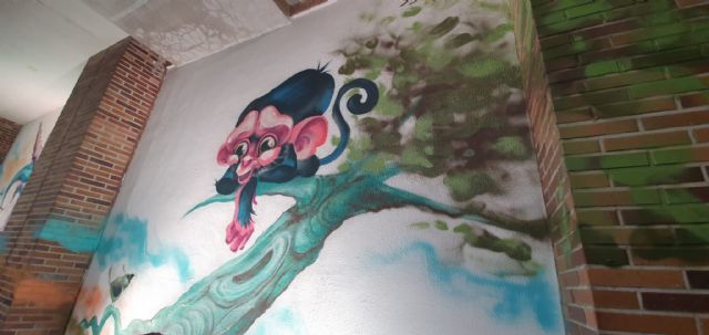 Inauguración mural en Pasaje de La Molinera en Molina de Segura - 1, Foto 1