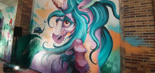 Inauguración mural en Pasaje de La Molinera en Molina de Segura - 2, Foto 2