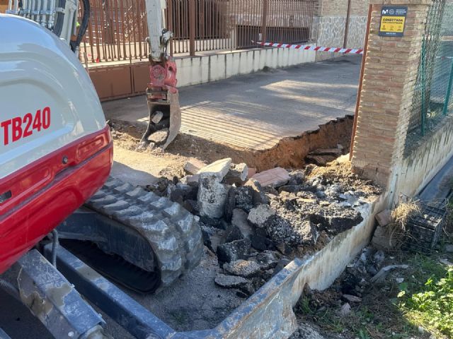 El Ayuntamiento destina más de 168.000 euros para ampliar la red de saneamiento en El Esparragal - 2, Foto 2