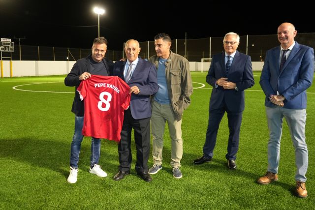 “José Saura Meroño – PIPI” da nombre al nuevo campo de fútbol 8 de Torre Pacheco - 1, Foto 1