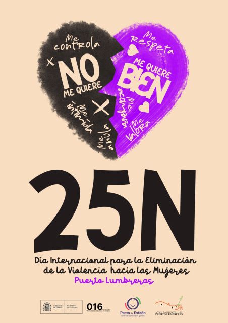 Puerto Lumbreras conmemorará durante todo el mes de noviembre el Día Internacional para la Eliminación de la Violencia contra las Mujeres - 2, Foto 2