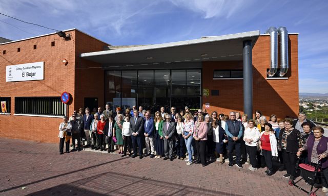 Murcia amplía su red de centros de mayores con la apertura del nuevo espacio social de El Bojar - 1, Foto 1